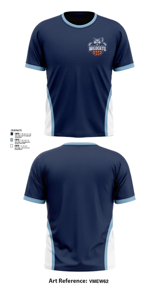 Short Sleeve Performance Shirt, Midwest Wildcats, Women's Basketball, Teamtime, Team time, sublimation, custom sports apparel, team uniforms, spirit wear, spiritwear, sports uniforms, custom shirts, team store, custom team store, fundraiser sports, apparel fundraiser