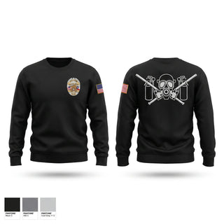 Crew Neck Sweatshirt, Sugar Land Police Special Response Team, Police, Teamtime, Team time, sublimation, custom sports apparel, team uniforms, spirit wear, spiritwear, sports uniforms, custom shirts, team store, custom team store, fundraiser sports, apparel fundraiser