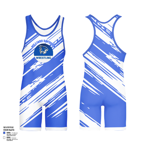 Wrestling Singlet, Hilliard Davidson Wrestling, Wrestling, Teamtime, Team time, sublimation, custom sports apparel, team uniforms, spirit wear, spiritwear, sports uniforms, custom shirts, team store, custom team store, fundraiser sports, apparel fundraiser