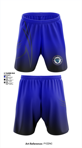 TRFC Hammerheads Athletic Shorts With Pockets - 1