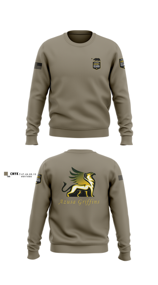 TEAM AZUSA GRIFFINS Crew Neck Sweatshirt - 2