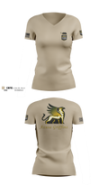 TEAM AZUSA GRIFFINS Women's Short Sleeve V-neck Shirt - 1