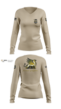TEAM AZUSA GRIFFINS Women's Long Sleeve V-neck Shirt -1