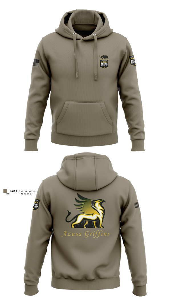 TEAM AZUSA GRIFFINS Hoodie - 2