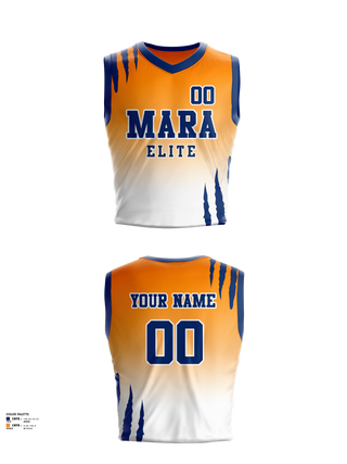 Mara Basketball Reversible Mens Basketball Jersey - 4