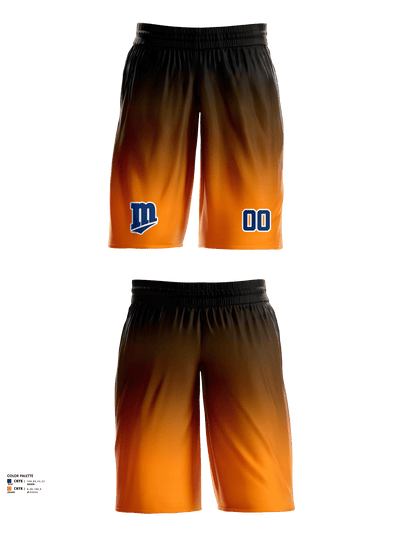 Mara Basketball Mens Reversible Basketball Shorts -3