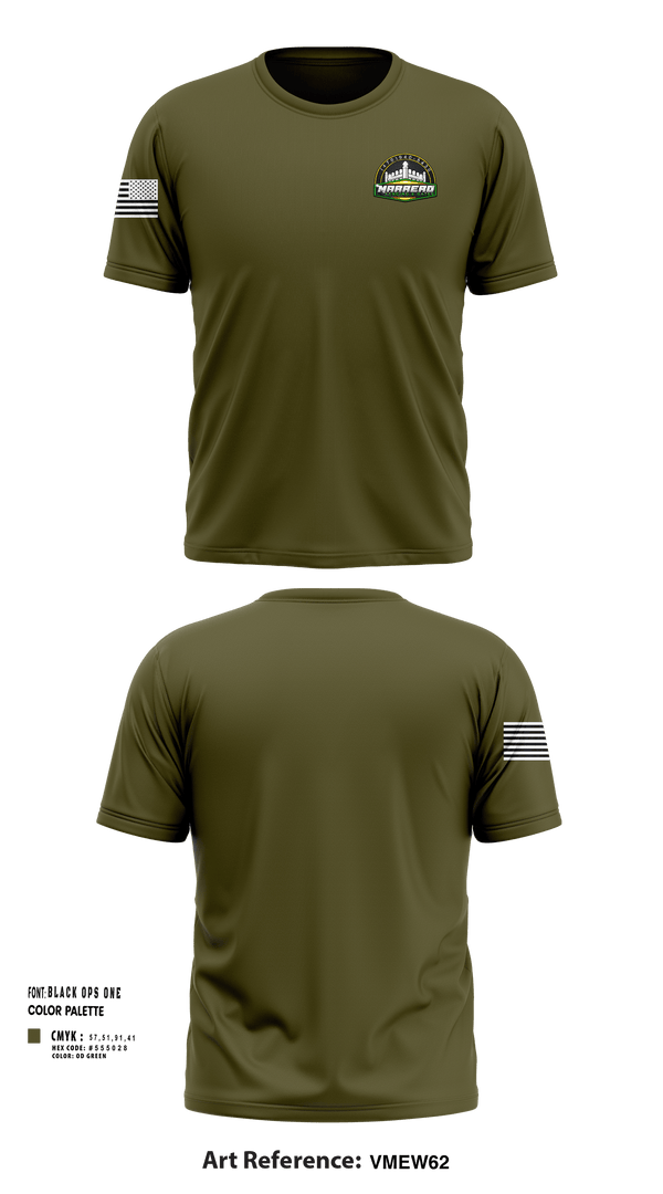 Marrero Fencing & Gates Short Sleeve Performance Shirt - 1