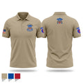 Mountaineer Chapter Adjutant General Regimental Association 84539798 Short Sleeve Performance Polo - 1