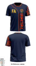 Illinois Impact Basketball 87881800 Old School Cotton Feel Shirt - 1