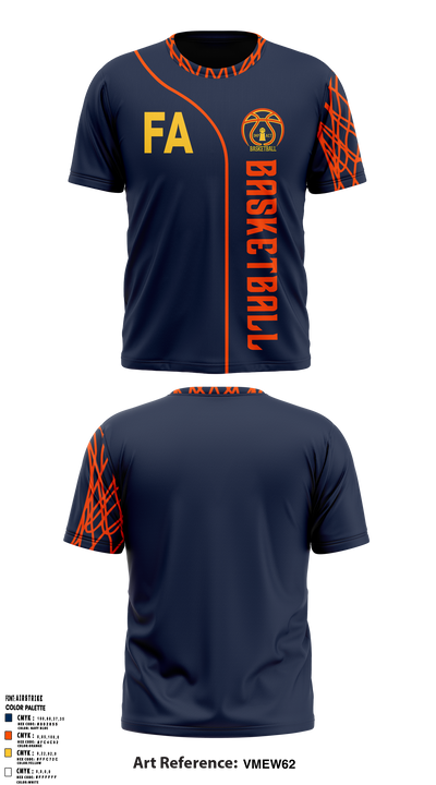 Illinois Impact Basketball 87881800 Old School Cotton Feel Shirt - 1