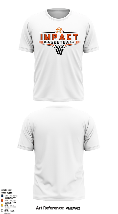 Illinois Impact Basketball 87881800 Short Sleeve Performance Shirt - 4