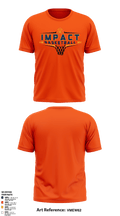 Illinois Impact Basketball 87881800 Short Sleeve Performance Shirt - 5