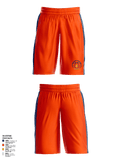 Illinois Impact Basketball 87881800 Mens Reversible Mesh Practice Basketball Shorts 5 inch Inseam - 1
