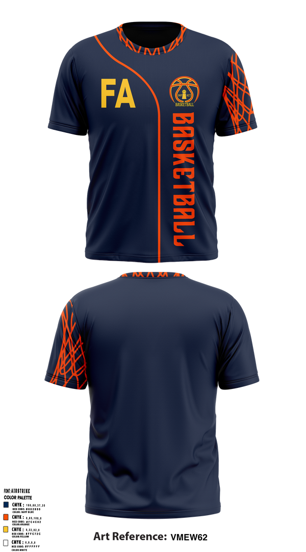 Illinois Impact Basketball 87881800 Short Sleeve Performance Shirt - 1