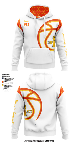 Illinois Impact Basketball 87881800 Hoodie - 2