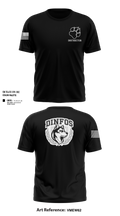 DINFOS (Defense Information School) 29284303 Short Sleeve Performance Shirt -100