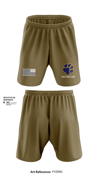 DINFOS (Defense Information School) 29284303 Athletic Shorts With Pockets - 105