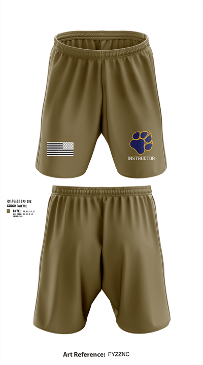 DINFOS (Defense Information School) 29284303 Athletic Shorts With Pockets - 105
