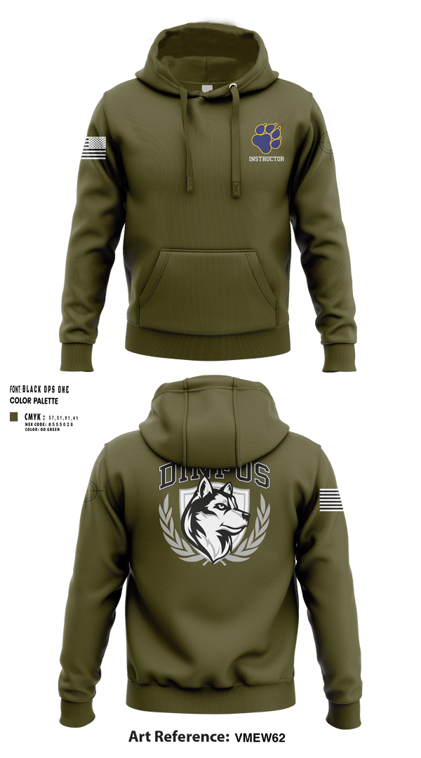 DINFOS (Defense Information School) 29284303 Hoodie -104