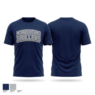 Short Sleeve Performance Shirt, Montebello Drillers, Baseball, Teamtime, Team time, sublimation, custom sports apparel, team uniforms, spirit wear, spiritwear, sports uniforms, custom shirts, team store, custom team store, fundraiser sports, apparel fundraiser