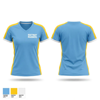 Womens Short Sleeve Vneck Shirt, Boothbay Mariners, Baseball, Teamtime, Team time, sublimation, custom sports apparel, team uniforms, spirit wear, spiritwear, sports uniforms, custom shirts, team store, custom team store, fundraiser sports, apparel fundraiser