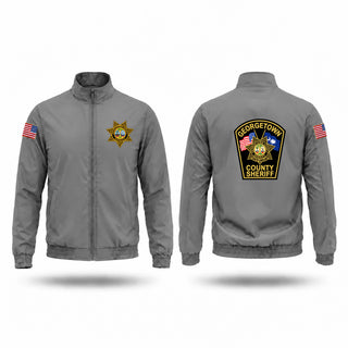 Windbreaker, Georgetown County Sheriffs Office, Police, Teamtime, Team time, sublimation, custom sports apparel, team uniforms, spirit wear, spiritwear, sports uniforms, custom shirts, team store, custom team store, fundraiser sports, apparel fundraiser