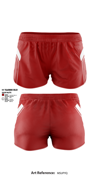Brownsville Rd Broncos " Shelby Youth Sports" 30416517 Women's Shorts - 1