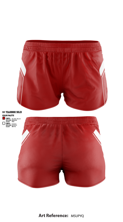 Brownsville Rd Broncos " Shelby Youth Sports" 30416517 Women's Shorts - 1