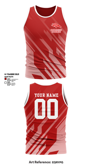 Brownsville Rd Broncos " Shelby Youth Sports" 30416517 Tank Top - 1