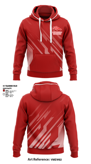 Brownsville Rd Broncos " Shelby Youth Sports" 30416517 Hoodie - 1