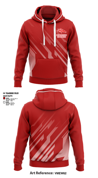 Brownsville Rd Broncos " Shelby Youth Sports" 30416517 Hoodie - 1