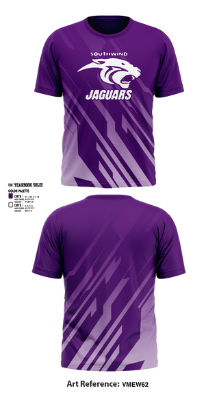 Southwind Jaguars " Shelby Youth Sports" 40717875 Short Sleeve Performance Shirt - 1