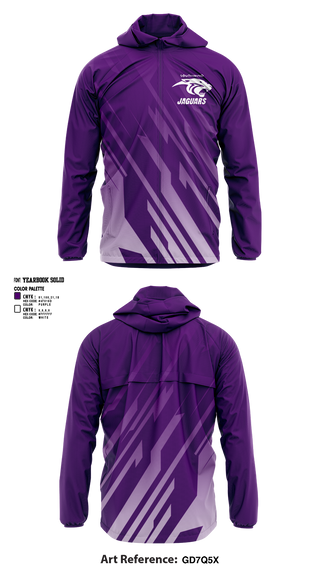 Southwind Jaguars " Shelby Youth Sports" 40717875 Windbreaker - 1
