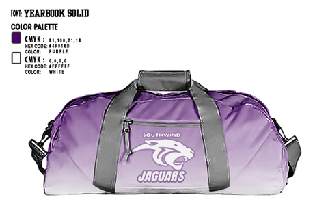 Southwind Jaguars " Shelby Youth Sports" 40717875 Duffle Bag - 1