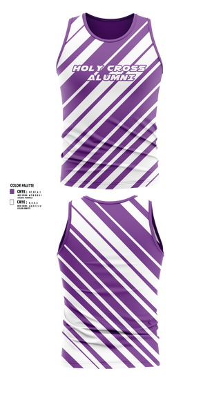 Mens Track Singlet, Holy Cross Alumni, Track & Field, Teamtime, Team time, sublimation, custom sports apparel, team uniforms, spirit wear, spiritwear, sports uniforms, custom shirts, team store, custom team store, fundraiser sports, apparel fundraiser