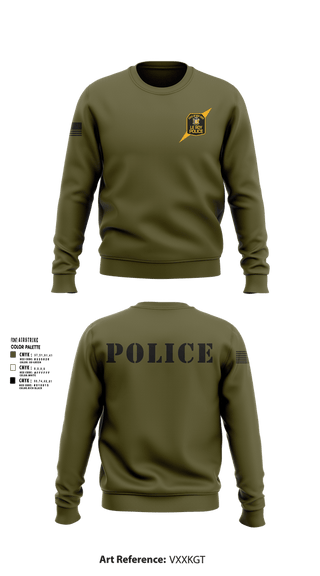 Crew Neck Sweatshirt, LE ROY POLICE DEPARTMENT, Police, Teamtime, Team time, sublimation, custom sports apparel, team uniforms, spirit wear, spiritwear, sports uniforms, custom shirts, team store, custom team store, fundraiser sports, apparel fundraiser