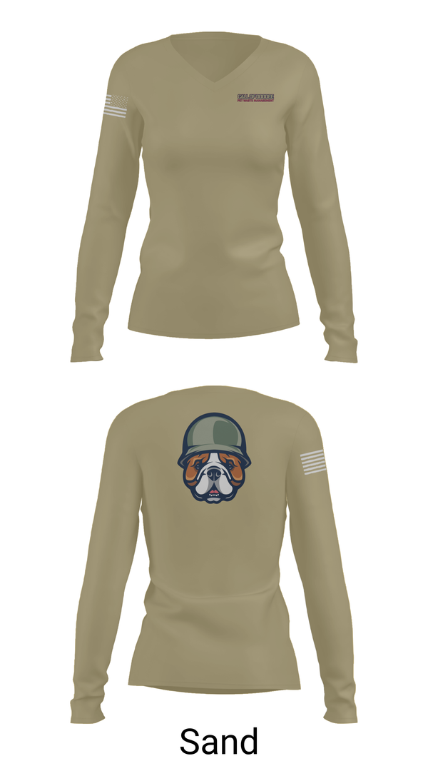 Womens Long Sleeve Vneck Shirt, Indy Radio Platoon, , Teamtime, Team time, sublimation, custom sports apparel, team uniforms, spirit wear, spiritwear, sports uniforms, custom shirts, team store, custom team store, fundraiser sports, apparel fundraiser