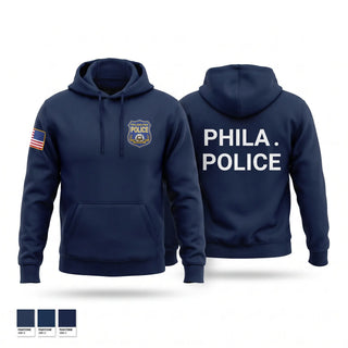 Hoodie, Philadelphia police, Police, Teamtime, Team time, sublimation, custom sports apparel, team uniforms, spirit wear, spiritwear, sports uniforms, custom shirts, team store, custom team store, fundraiser sports, apparel fundraiser