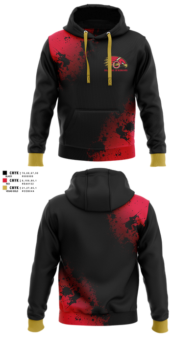 Calaveras Jr RedHawks 33046328 Hoodie - 1