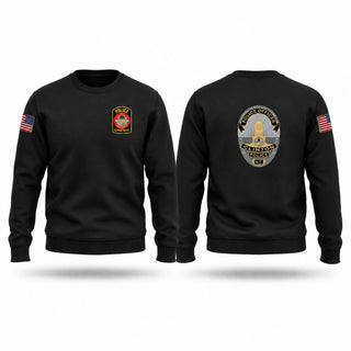 Crew Neck Sweatshirt, Clinton Police Department, National Guard, Teamtime, Team time, sublimation, custom sports apparel, team uniforms, spirit wear, spiritwear, sports uniforms, custom shirts, team store, custom team store, fundraiser sports, apparel fundraiser