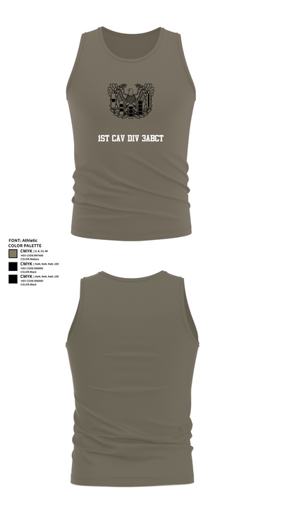 1st cav Div 3abct 85829502 Tank Top - 79