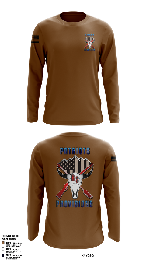 Patriots Provisions LLC 41606717 Long Sleeve Performance Shirt 1
