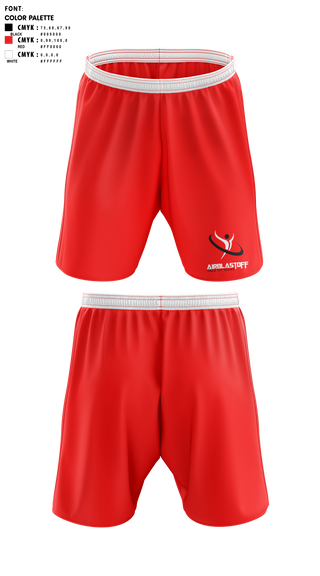 Airblastoff Lions 14236654 Athletic Shorts With Pockets - 4