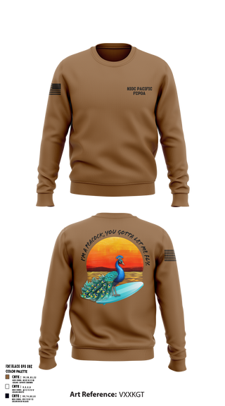 NIOC PACIFIC FCPOA 79228175 Crew Neck Sweatshirt - 1