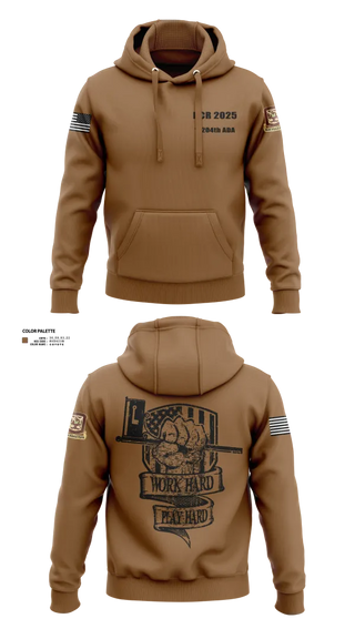 Hoodie, 1/204th ADA, , Teamtime, Team time, sublimation, custom sports apparel, team uniforms, spirit wear, spiritwear, sports uniforms, custom shirts, team store, custom team store, fundraiser sports, apparel fundraiser