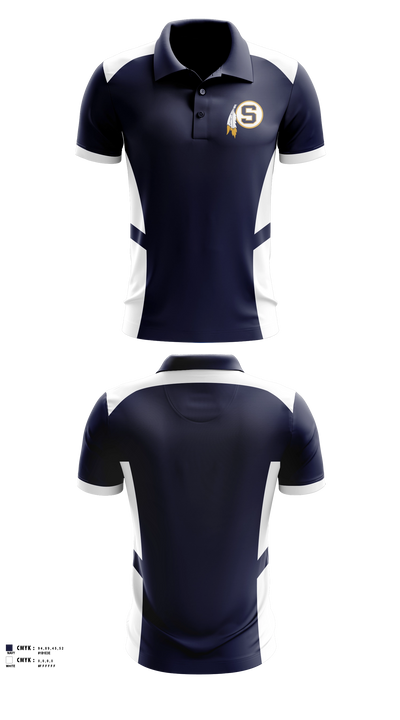 Sterling Boys Basketball Short Sleeve Performance Polo - 3