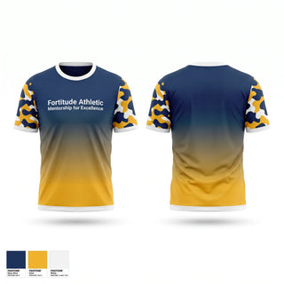Short Sleeve Performance Shirt, Fortitude Athletic Mentorship for Excellence, Softball, Teamtime, Team time, sublimation, custom sports apparel, team uniforms, spirit wear, spiritwear, sports uniforms, custom shirts, team store, custom team store, fundraiser sports, apparel fundraiser