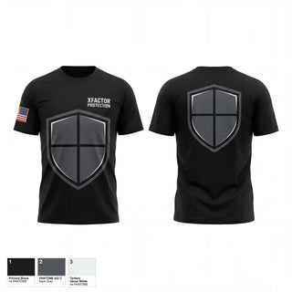 Old School Cotton Feel Shirt, XFACTOR PROTECTION, Police, Teamtime, Team time, sublimation, custom sports apparel, team uniforms, spirit wear, spiritwear, sports uniforms, custom shirts, team store, custom team store, fundraiser sports, apparel fundraiser