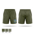 B Co 1-138th IN Athletic Shorts With Pockets - 1