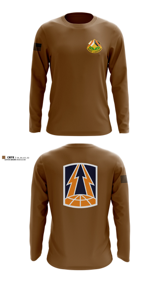 Long Sleeve Performance Shirt, 335th Signal Command (Theater), Army, Teamtime, Team time, sublimation, custom sports apparel, team uniforms, spirit wear, spiritwear, sports uniforms, custom shirts, team store, custom team store, fundraiser sports, apparel fundraiser